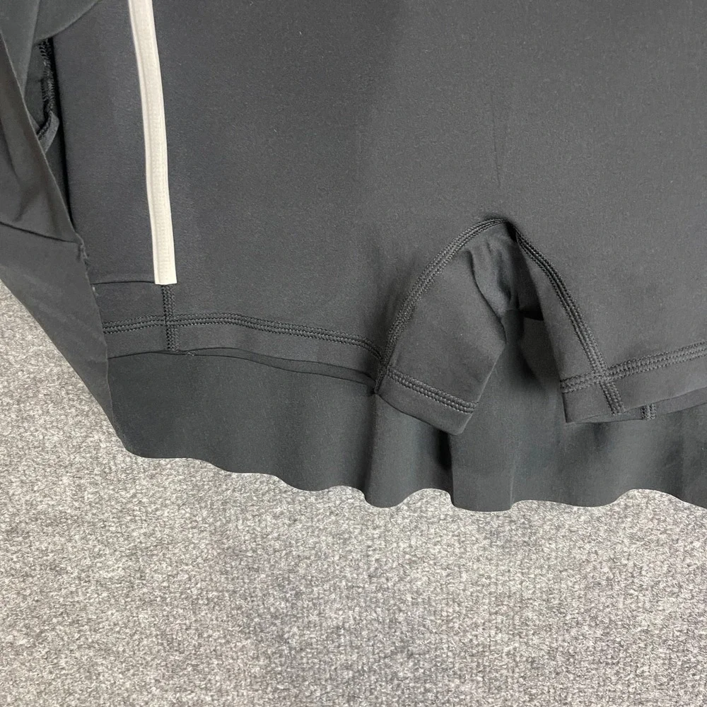 Nike Dri-Fit Tennis Skirt Women Medium Black Excellent Pleated Athletic Skort